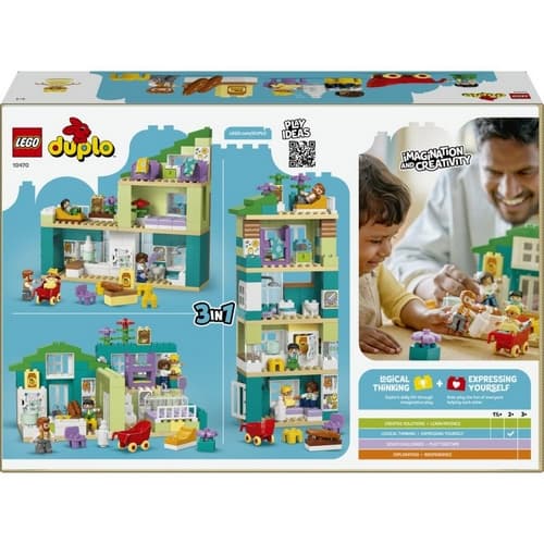 Lego Duplo 10470 Moderní rodinný dům 3 v 1 s figurkami