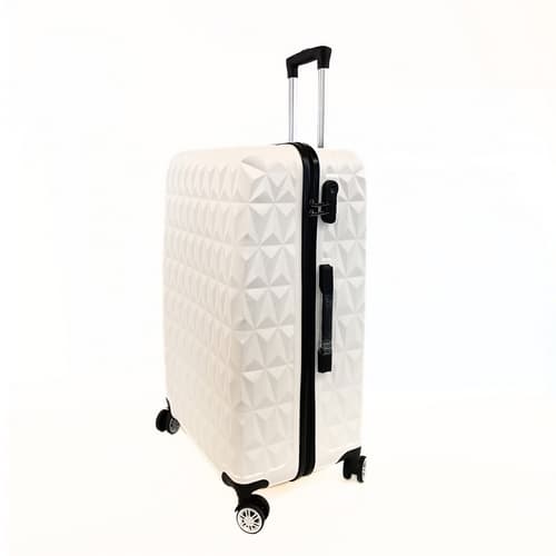 Bavy Cestovní kufr skořepinový 28" Diamond White