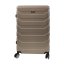 Bavy Cestovní kufr skořepinový 28" Ribs Gold beige