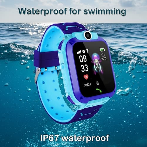 Chytré hodinky modré