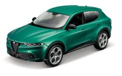 Bburago - Auta HOBBY, Alfa Romeo Tonale, zelená metalíza, 1:24