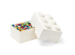 LEGO úložný box 6 - bílá