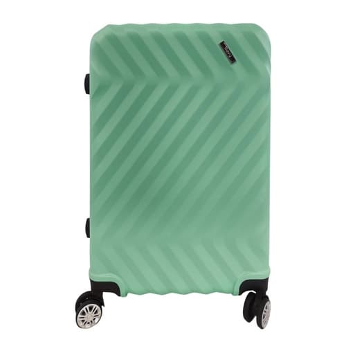 Bavy Cestovní kufr skořepinový 24" Waves Light green