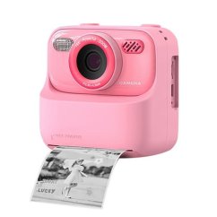 Růžový foťák s termotiskem + 32GB karta zdarma