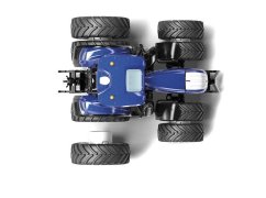 SIKU Control 6738 - Bluetooth New Holland T7.315 s dvojitými koly