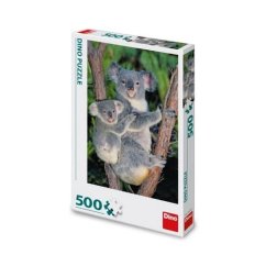 Dino Puzzle Koaly na stromě 500 dílků