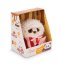 NICI plyš MyMochi Panda Kono 8 cm v kostýmu popcorn s čokoládou,set dárkové bal.