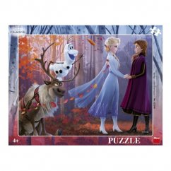 Puzzle deskové Ledové království II/Frozen II 37x29cm 40 dílků