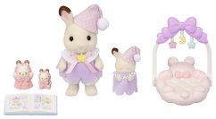 Sylvanian Families Chocolate králíčci spící sourozenci