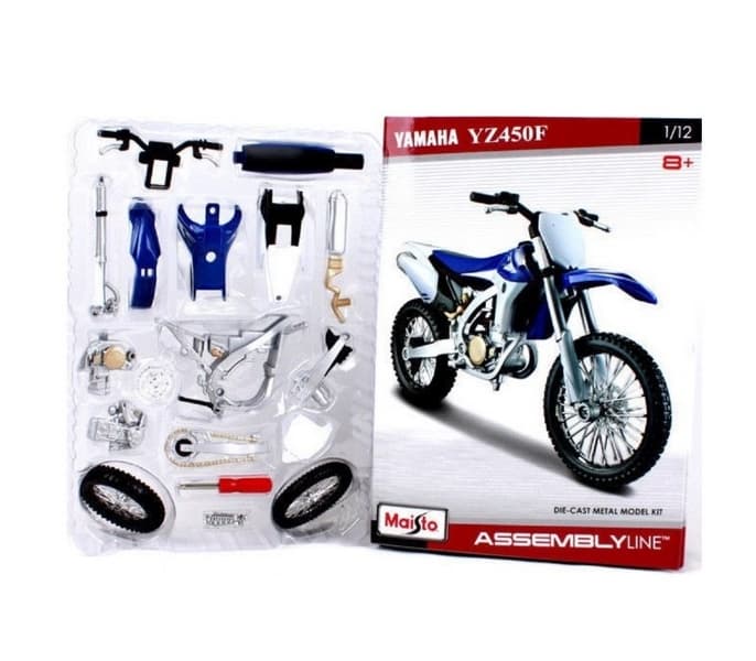 Maisto - Yamaha YZ450F - model k sestavení 1:12