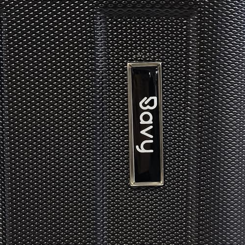 Bavy Cestovní kufr skořepinový 20" Stripes Black