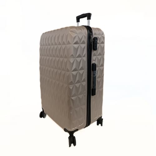 Bavy Cestovní kufr skořepinový 28" Diamond Gold beige