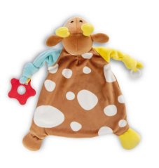 NICI MFN muchláček Kravička s kousátkem a úchytkou na dudlík