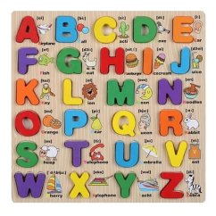 Abeceda - dřevěné puzzle
