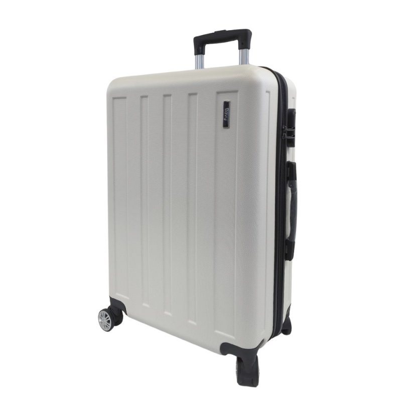 Bavy Cestovní kufr skořepinový 24" Stripes White