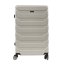 Bavy Cestovní kufr skořepinový 28" Ribs White