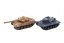 Tank RC 2 ks 25 cm tanková bitva+dobíjecí pack 27MHZ a 40MHz se zvukem se světlem