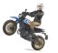 Bruder 63051 BWORLD Motocykl Scrambler Ducati Desert Sled s jezdcem