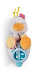NICI MFN plyš Husa Gilli spící na zavěšení s hracím strojkem,20cm