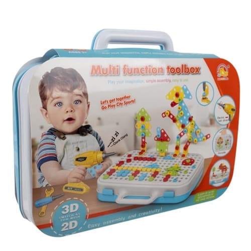 Kreativní mozaika se šroubovákem