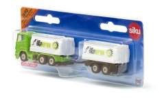 SIKU Super 1690 - Kamion s cisternou a vlekem 1:87