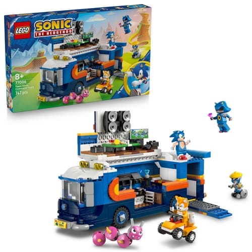 Lego Sonic 77006 Velitelské vozidlo týmu Sonic