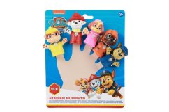 Maňásek prstový 5ks Tlapková patrola/Paw patrol gumový, 6cm