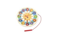 Dřevěné kuličky - hodiny