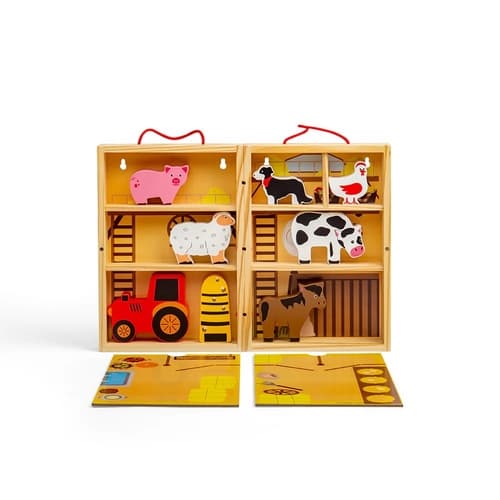 Dřevěné hračky pro nejmenší - Materiál - dřevo