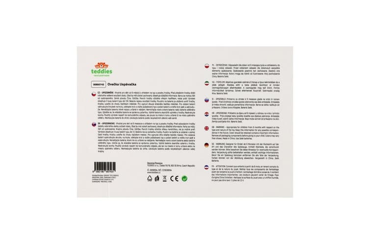 Ovečka uspávačka/usínáček projektor plyš