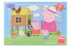 Puzzle Peppa Pig: Slepičky 24 dílků