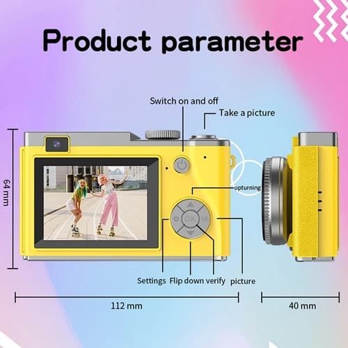 Bavytoy foťák žlutý