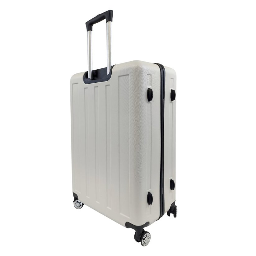 Bavy Cestovní kufr skořepinový 28" Stripes White