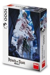 Dino Puzzle Anime: Attack on Titan - Female 1000 dílků