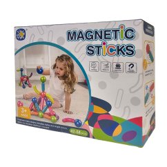 Magnetická stavebnice 42 ks