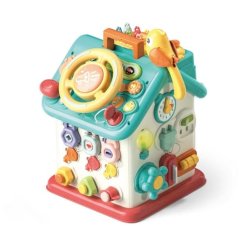 Interaktivní senzorická kostka