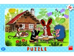 Puzzle Krteček na návštěvě, 15 dílků - Dino