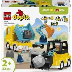 Lego Duplo 10475 Vozidla na stavbě 3 v 1