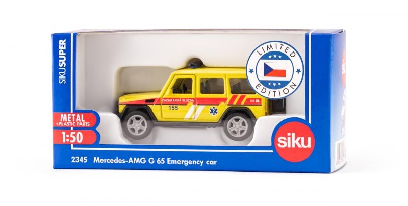 SIKU Super 2345 česká verze - ambulance Mercedes AMG G65