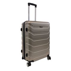 Bavy Cestovní kufr skořepinový 24"  Ribs Gold beige