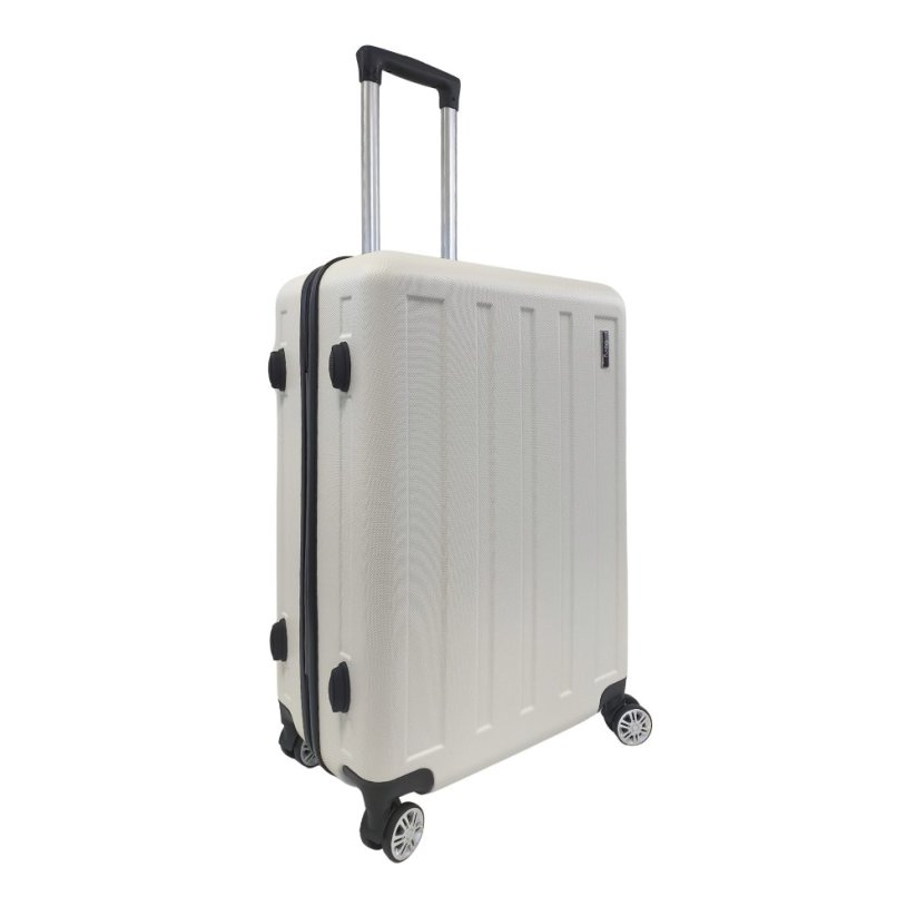 Bavy Cestovní kufr skořepinový 24" Stripes White