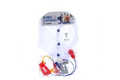 Kostým doktorský plášť s pomůckami