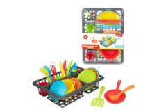 Kuchyňská sada nádobí plast 27ks