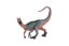 Dilophosaurus zooted plast 15cm v sáčku