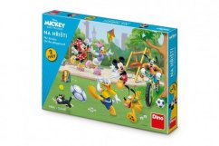 Mickey a kamarádi na hřišti 2v1 dětské společenské hry v krabici 33,5x23x3,5cm