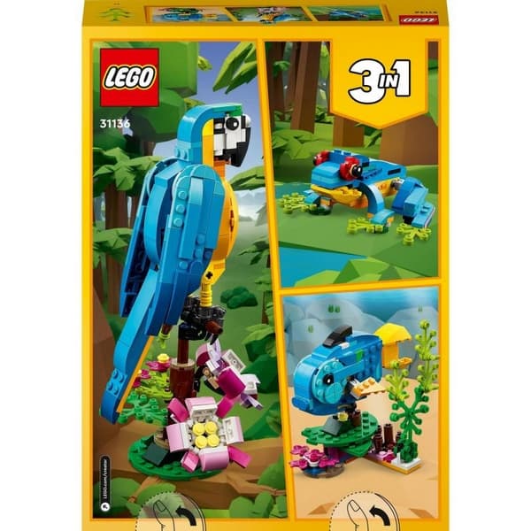 Lego Creator 31136 Exotický papoušek 3v1