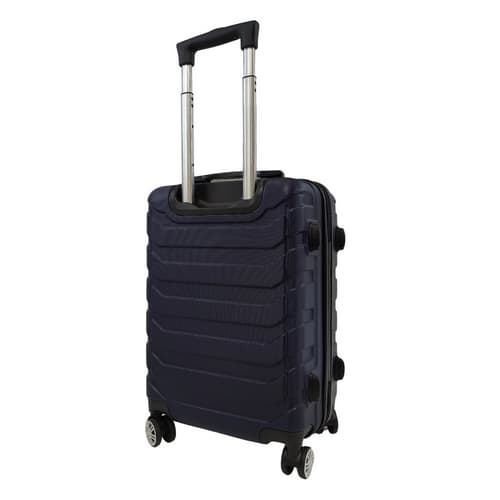 Bavy Cestovní kufr skořepinový 20" Ribs  Navy