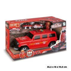 Bavytoy Hasičský jeep s autíčky