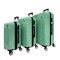 Bavy Cestovní kufr skořepinový Waves Light green - set 3 ks