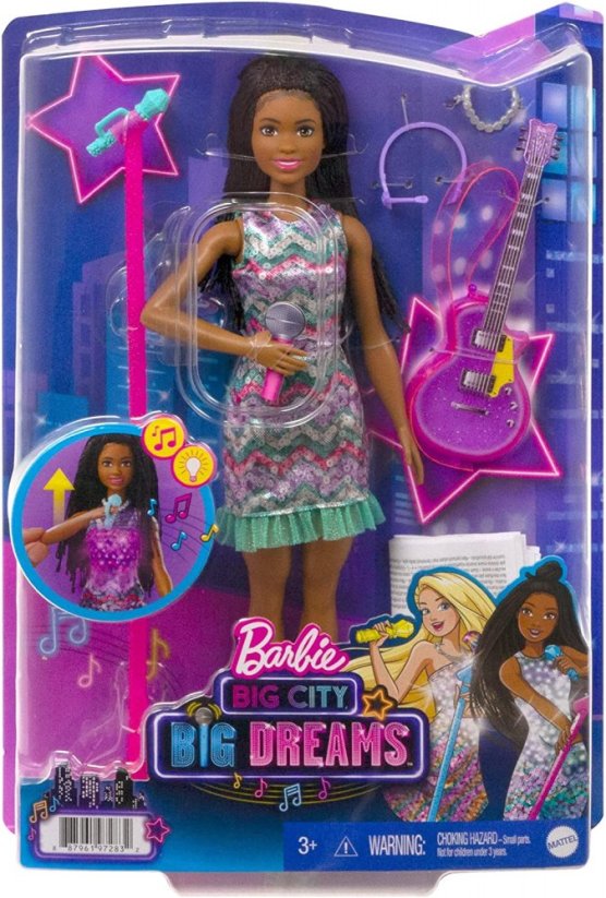 Barbie Dreamhouse Adventure Brooklyn zpěvačka se zvuky